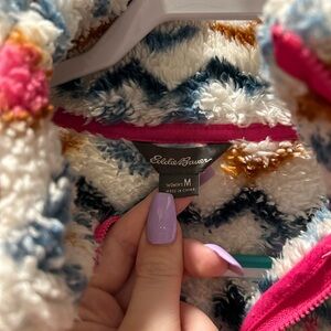 Aztec Print Quarter Zip